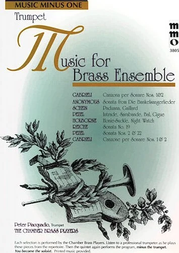 Music for Brass Ensemble - Music Minus One Trumpet