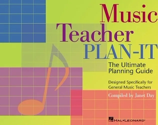 Music Teacher Plan-It - Ultimate Planning Guide for General Music Teachers