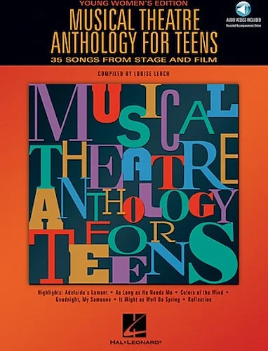 Musical Theatre Anthology for Teens - Young Women's Edition