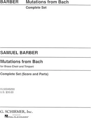 Mutations from Bach