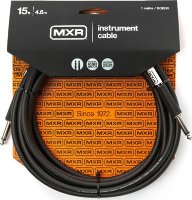 MXR® 15FT STANDARD INSTRUMENT CABLE - STRAIGHT / STRAIGHT
