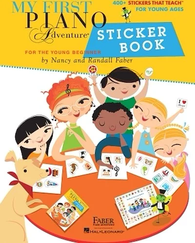 My First Piano Adventure Sticker Book