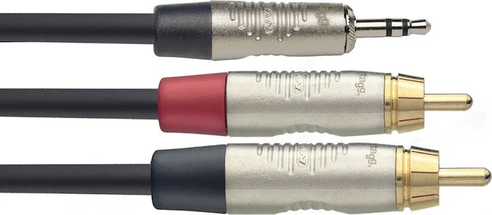 N-series 6-metre Y-cable with stereo mini phone plug