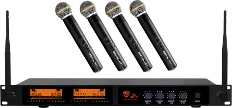 Nady DW-44 Quad Digital Wireless Handheld Microphone System