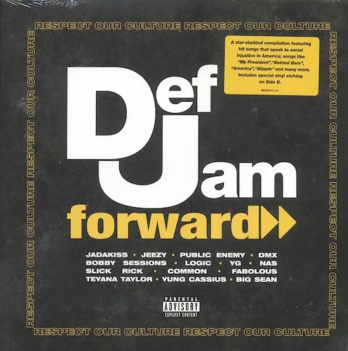 Nas, Logic, Common, John Legend, Public Enemy, Etc. - Def Jam Forward: Respect Our Culture (2xLP) (Etched)