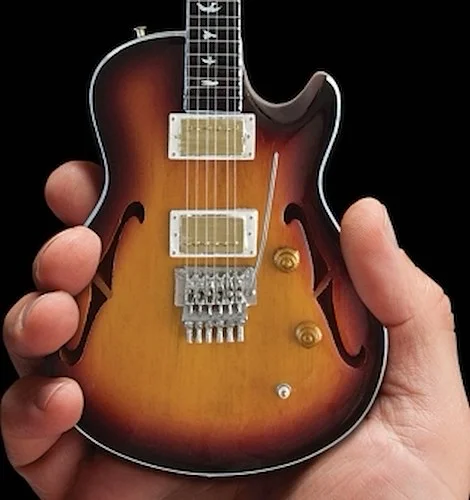 Neal Schon Sunburst NS-15 PRS - Miniature Guitar Replica Collectible