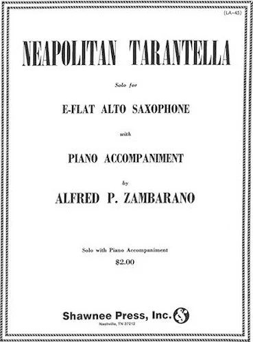 Neapolitan Tarantella Alto Saxophone/Piano