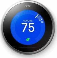 Nest Learning Thermostat, Stainless Steel  3rd Gen