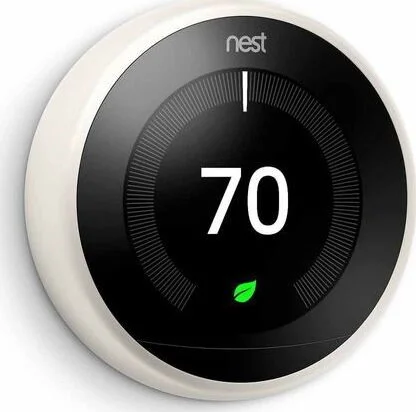 Nest Learning Thermostat, White  3rd Gen