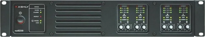 Network Enabled 8-Channel Amplifier for 70V Systems