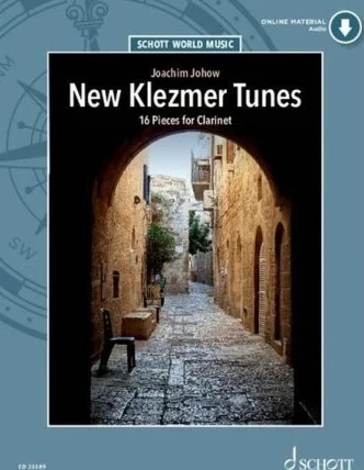 New Klezmer Tunes - 16 Pieces for Clarinet and Piano