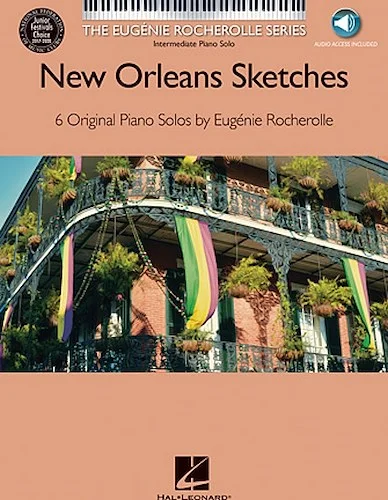 New Orleans Sketches - 6 Original Piano Solos by Eugenie Rocherolle