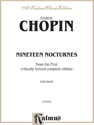 Nineteen Nocturnes: From the First Critically Revised Complete Edition