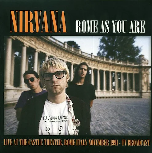 Nirvana - Rome As You Are: Live At The Castle Theatre, Rome, Italy, November 1991 TV Broadcast (ltd. 500 copies made) (pink vinyl)