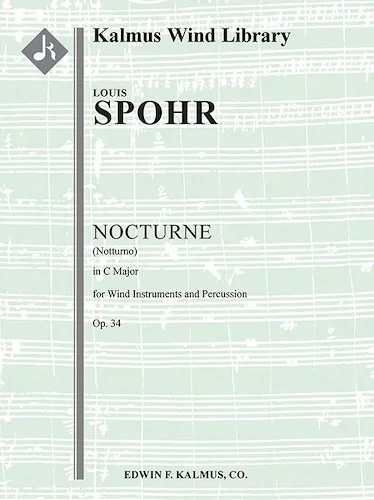 Nocturne for Wind Instruments and Percussion, Op. 34<br>