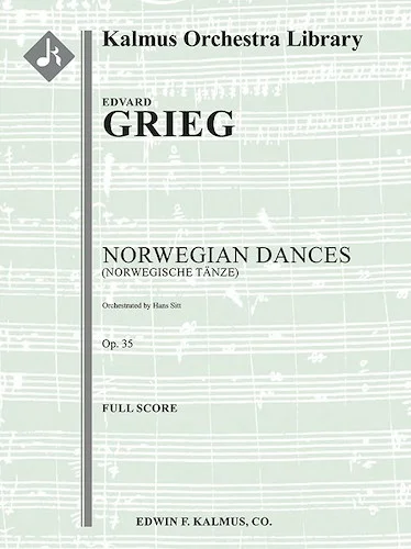 Norwegian Dances, Op. 35 [arrangement]<br>