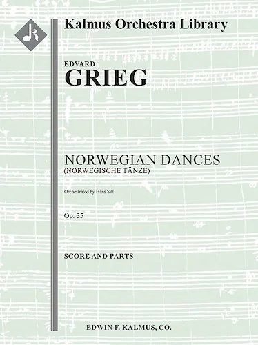 Norwegian Dances, Op. 35 [arrangement]<br>