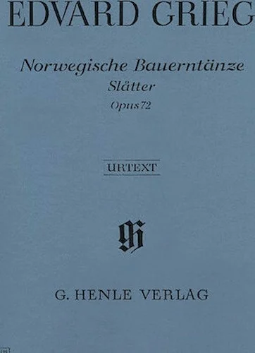 Norwegian Peasant Dances (Slatter) Op. 72