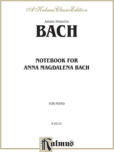 Notebook for Anna Magdalena Bach