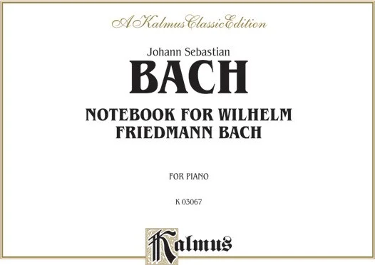 Notebook for Wilhelm Friedemann Bach