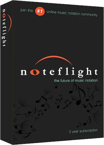 Noteflight - 3-Year Subscription (Retail Box)
For Composers and Arrangers Image