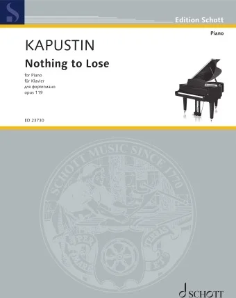 Nothing to Lose, Op. 119 - Piano