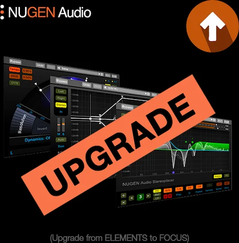 NUGEN Focus Upgrade from Elements (Download) <br>Upgrade to Focus from Elements