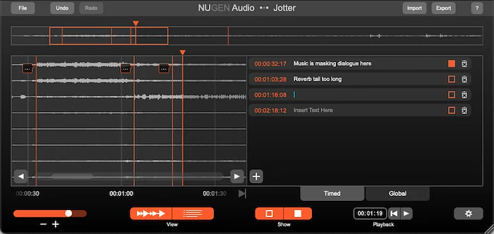 NUGEN Jotter (Download)<br>Note and Annotation plug-in