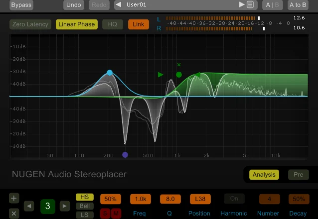 NUGEN Stereoplacer (Download)<br>Frequency-dependent Panning Tool