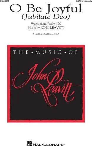 O Be Joyful - Jubilate Deo