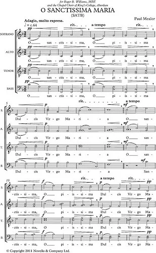 O Sanctissima Maria