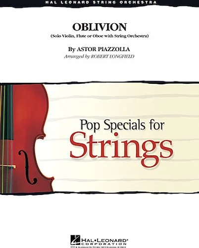 Oblivion - Solo Violin, Flute or Oboe with String Orchestra