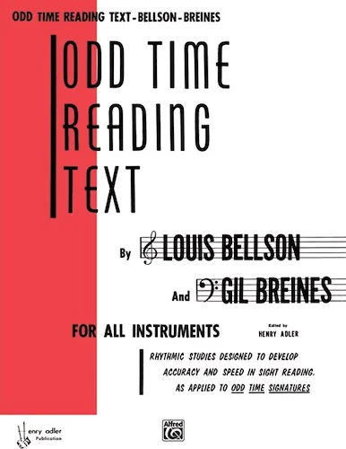 Odd Time Reading Text: For All Instruments