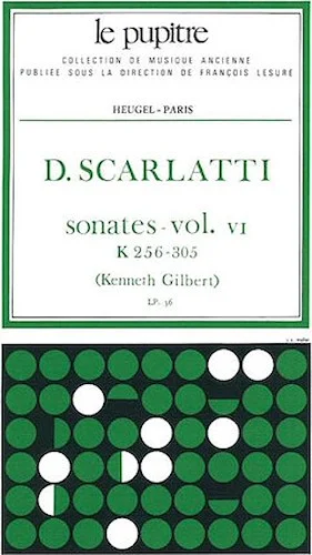 Oeuvres Completes Pour Clavier Volume 6 Sonates K256 A K305 (lp36)
