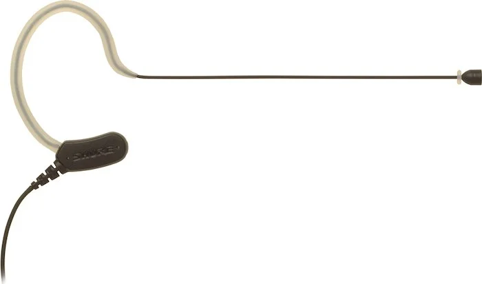 Omnidirectional Earset Headworn Microphone, Black
