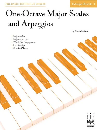 One-Octave Major Scales and Arpeggios<br>