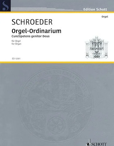 Orgel-Ordinarium - Cunctipotens Genitor Deus