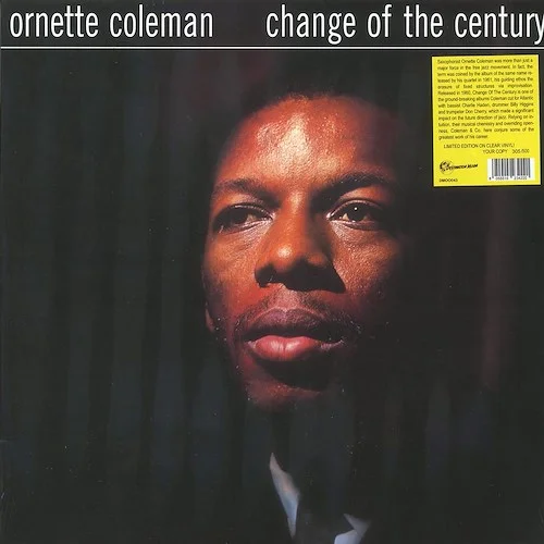 Ornette Coleman - Change Of The Century (ltd. 500 copies made) (clear vinyl)