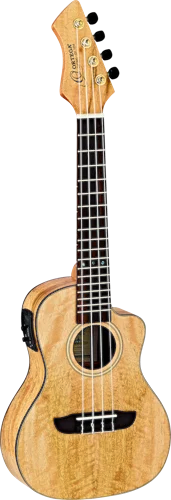 Ortega Guitars RUMG-CE Horizon Series Concert Ukulele Mango top, back & sides Open Pore Finish, Reverse Headstock with Free Deluxe Gig Bag & Built-in Electronics & Tuner