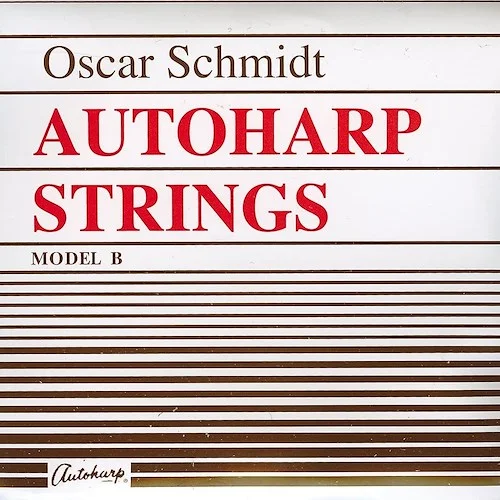 Oscar Schmidt ASB Type B Ball End Auto Harp String Set