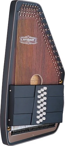 Oscar Schmidt OS11021AE 21 Chord Acoustic Electric Auto Harp. Natural Ovangkol
