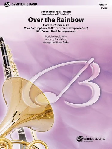 Over the Rainbow: Vocal, Alto Saxophone or Tenor Saxophone Solo