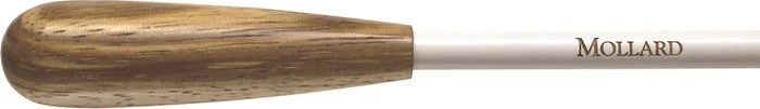 P-14IN.ZEBRAWOOD WHITE BATON