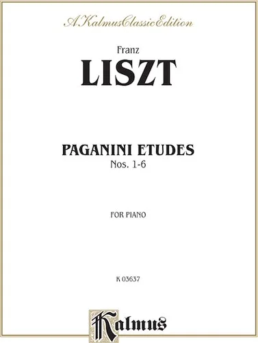 Paganini Etudes Nos. 1--6