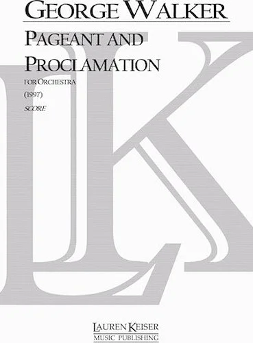 Pageant and Proclamation