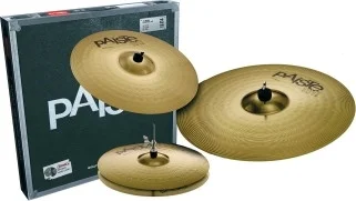 Paiste 101 Brass Cymbal Set For Inclusion With Gretsch Energy Drum Sets14/16/20 In Cym