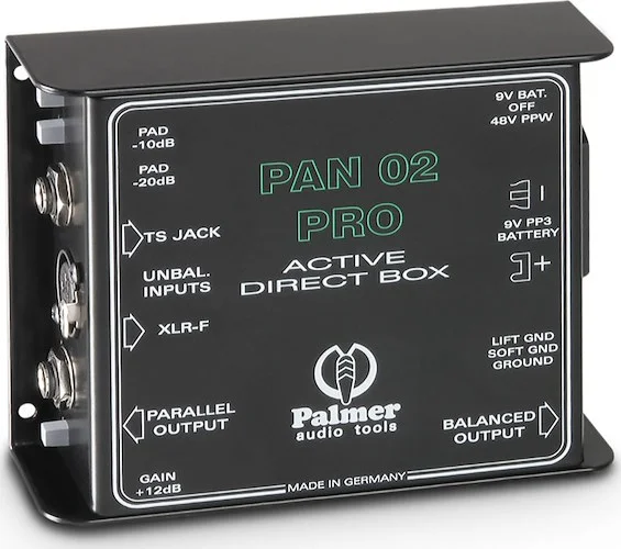 Palmer PAN 02 PRO - Professional DI Box active