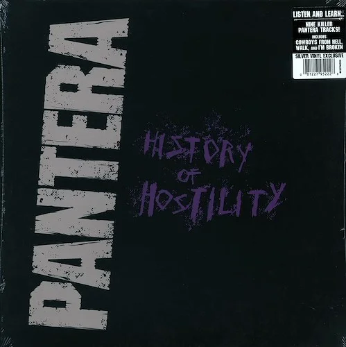 Pantera - History Of Hostility (silver vinyl)