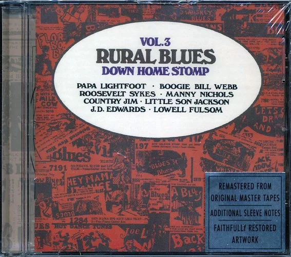 Papa Lightfoot, Boogie Bill Webb, JD Edwards, Etc. - Rural Blues Volume 3: Down Home Stomp (remastered)