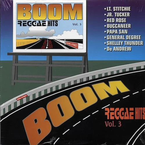 Papa San, Shelly Thunder, Red Rose, Lt. Stitchie, Etc. - Boom Reggae Hits Volume 3 (orig. press)